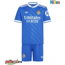 Camiseta Real Madrid Dean Huijsen #24 Tercera Equipación para niños 2025-26 manga corta (+ pantalones cortos)